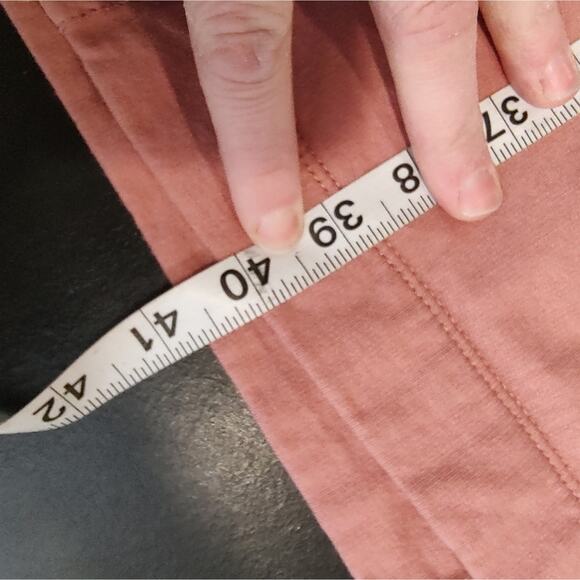 Young Fabulous & Broke Zip Up Duster Hoodie in Salmon Pink Size Small - Picture 6 of 6